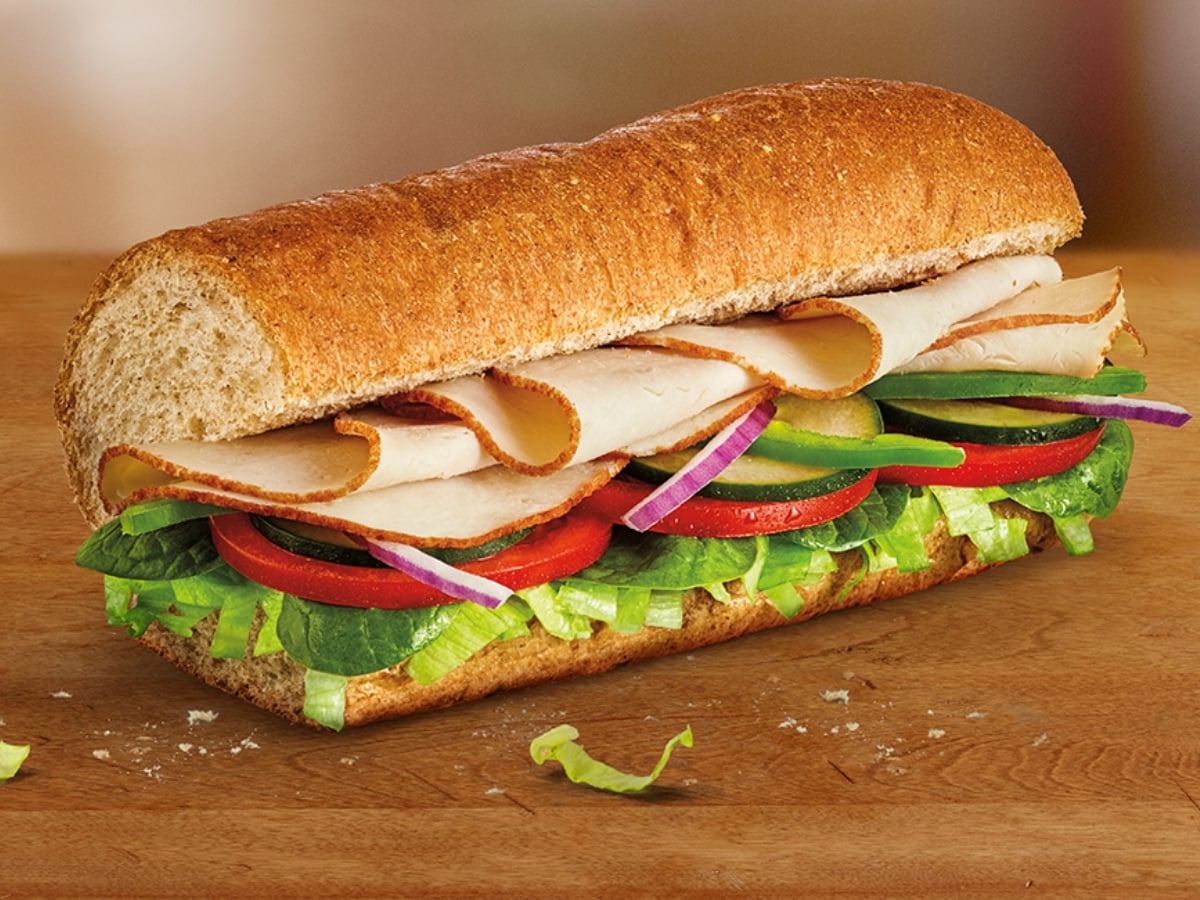 Subway Turkey Breast Sandwich
