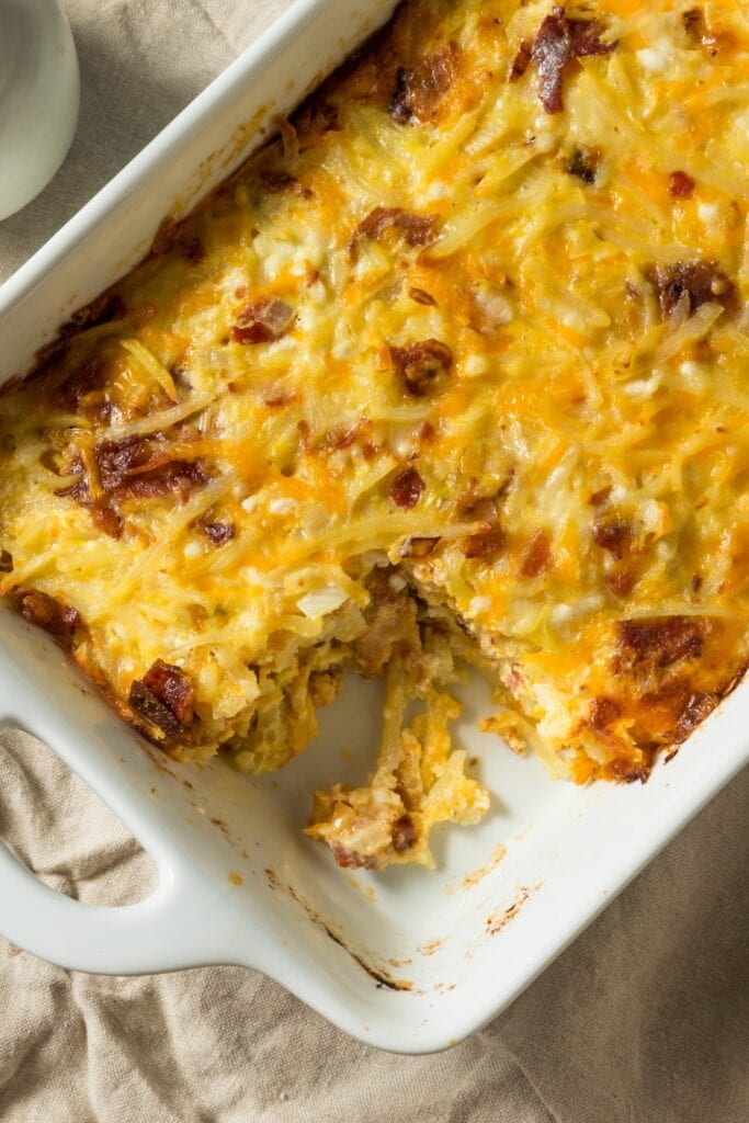 10 Best Amish Casserole Recipes (+Easy Ideas) featuring Homemade Bacon Amish Breakfast Casserole