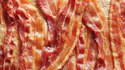 Homemade Baked Crispy Bacon