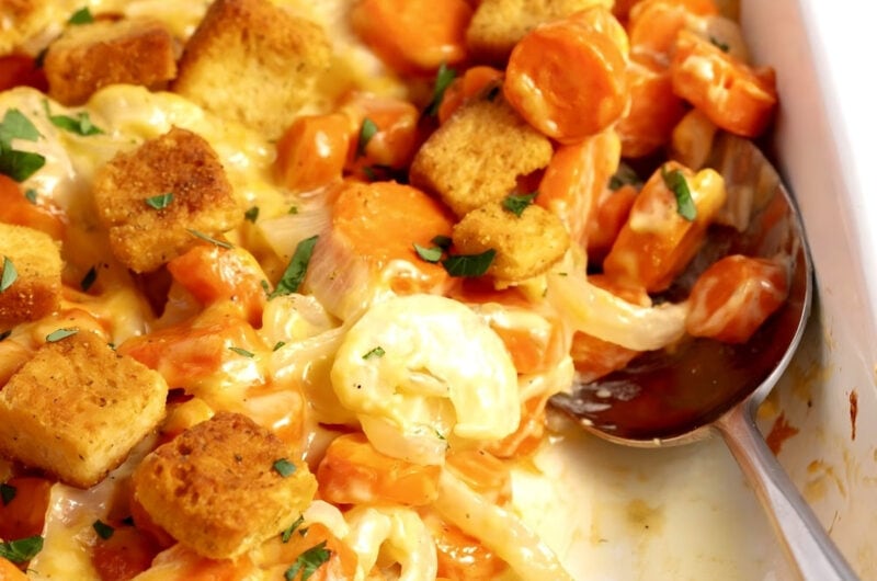 Carrot Casserole (Cheesy Recipe) - Insanely Good