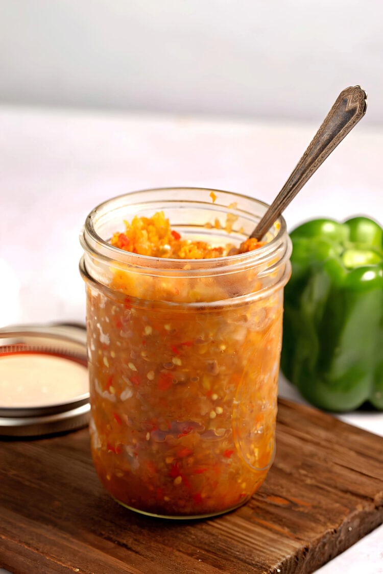 The Best Green Tomato Relish (Easy Recipe) - Insanely Good