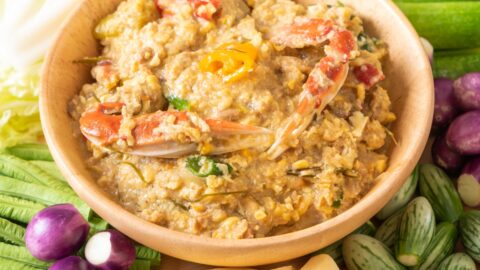 Homemade Crab Dip with Vegetables