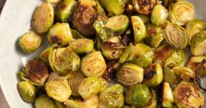 Homemade Honey Sriracha Brussels Sprouts