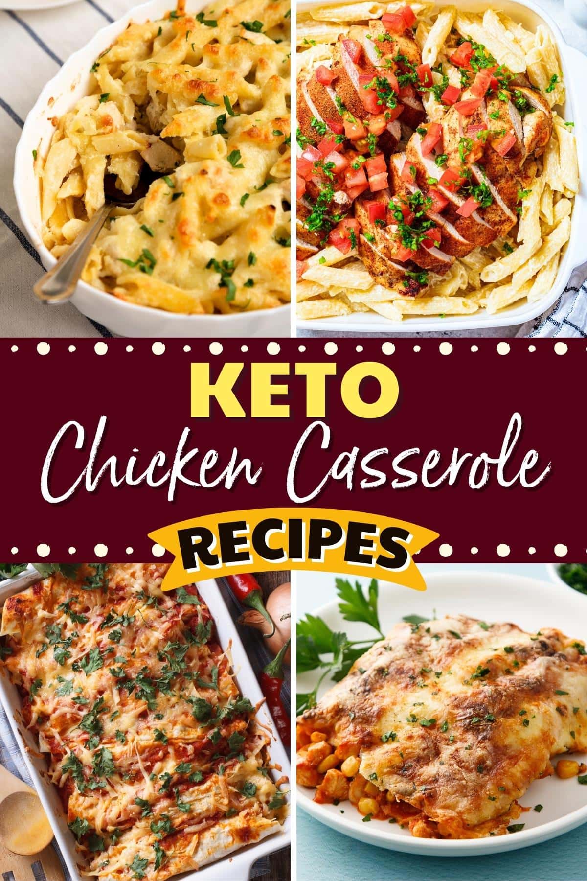 17 Best Keto Chicken Casserole Recipes - Insanely Good