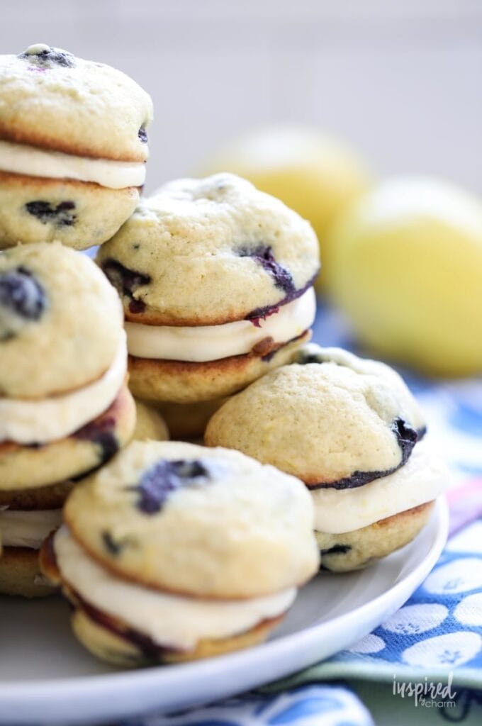 Blueberry Lemon Whoopie Pies