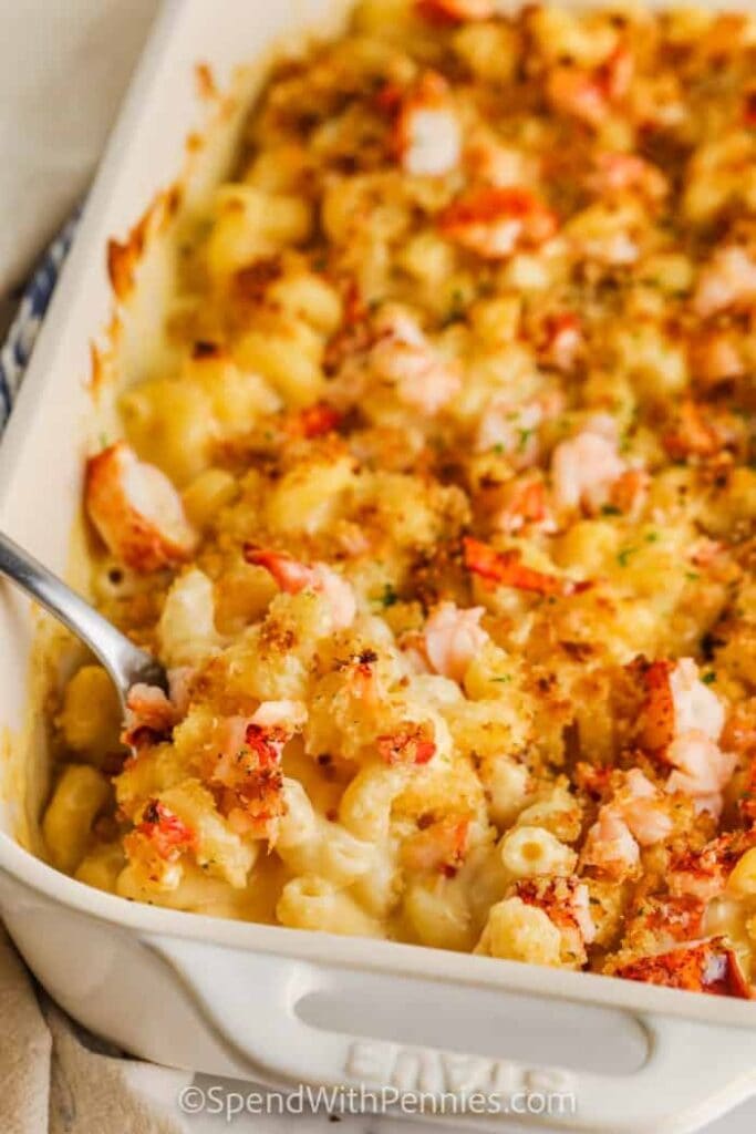 Extra Creamy Lobster Mac and Cheese