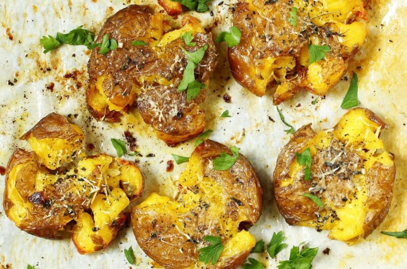 Mashed Potatoes in a Parchment Paper