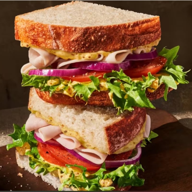 Panera Bread Deli Turkey Sandwich