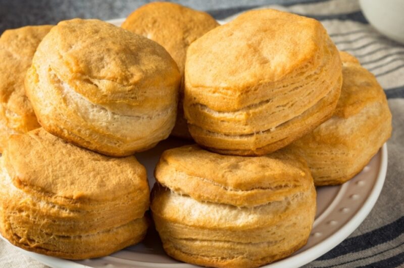 Honey Biscuits (Old-Fashioned Recipe)