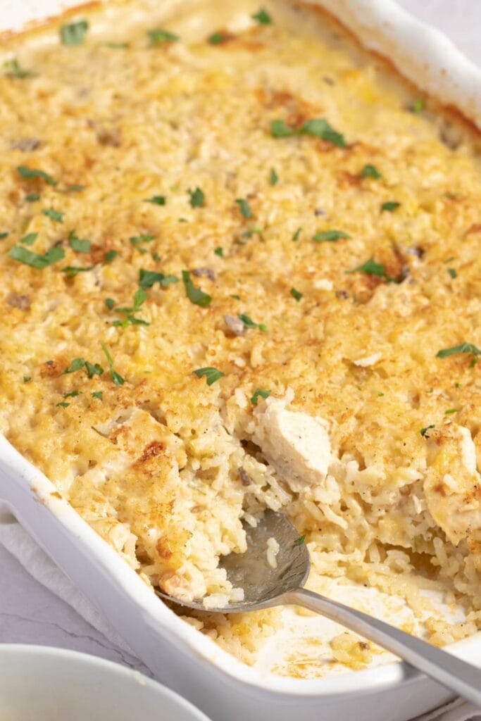 Simple and Hearty Chicken and Rice Casserole
