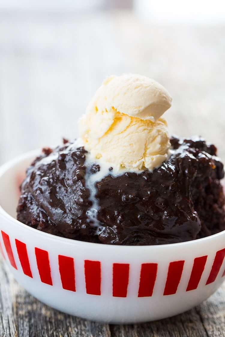 Death By Chocolate Slow Cooker Lava Cake