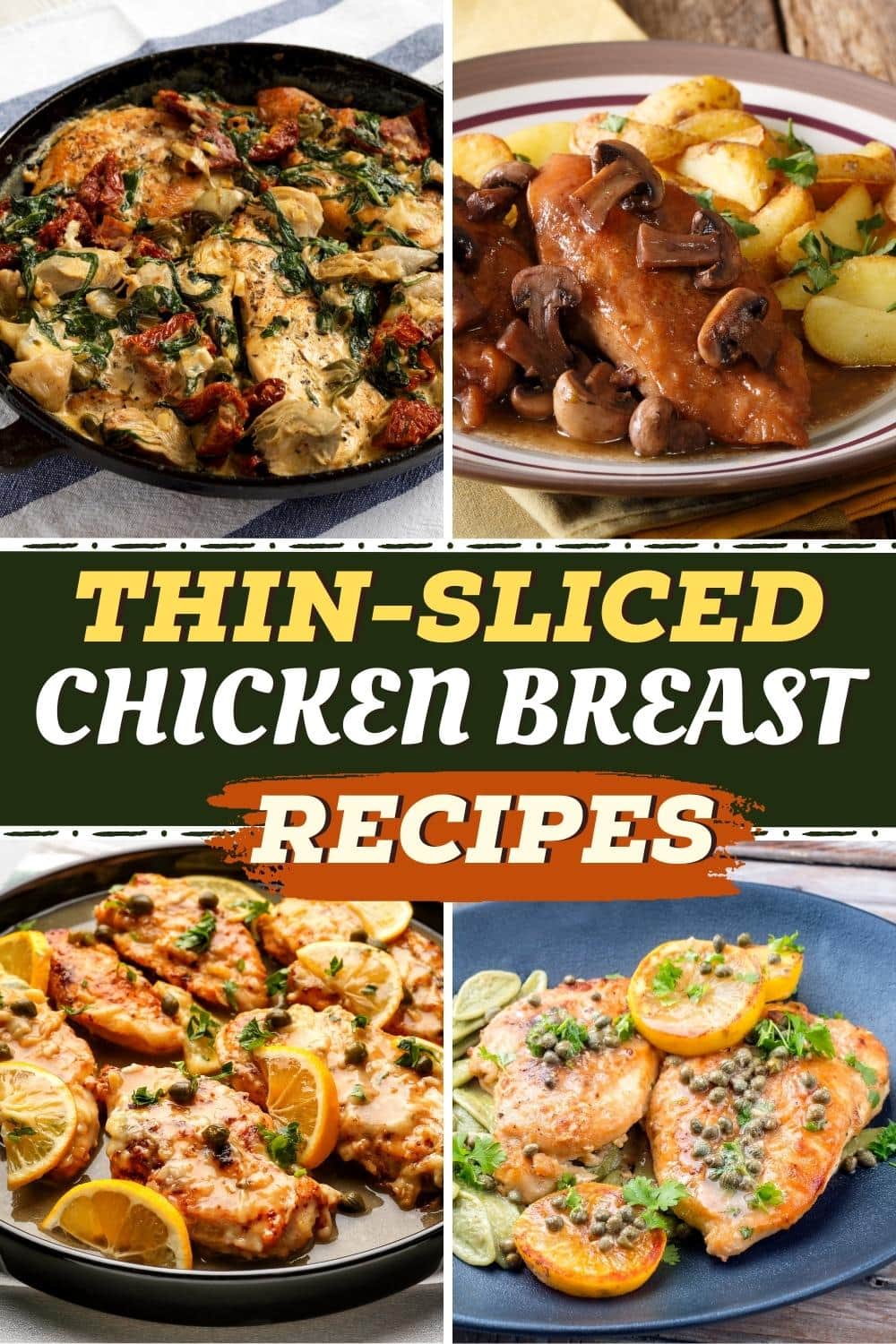 25 Easy Thin-Sliced Chicken Breast Recipes - Insanely Good