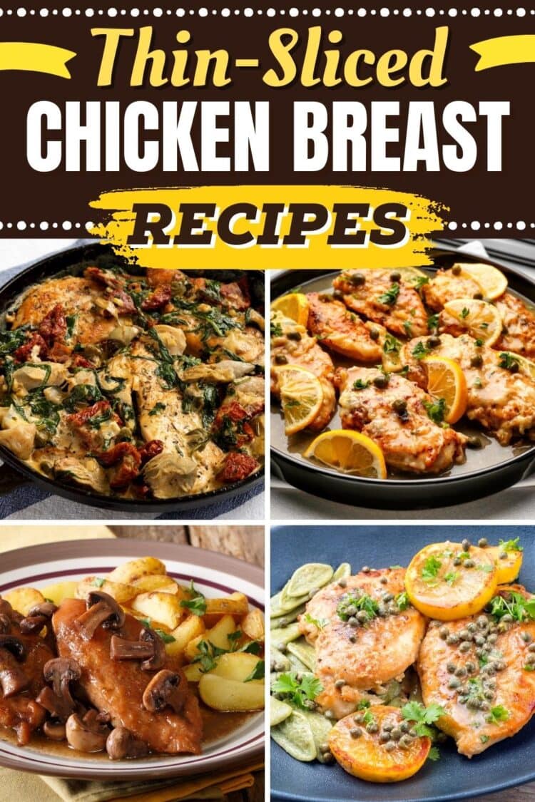 25 Easy Thin-Sliced Chicken Breast Recipes - Insanely Good