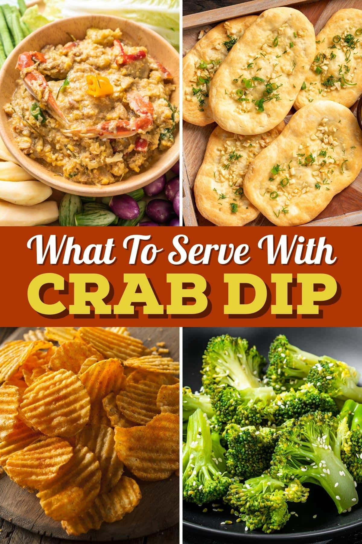 What to Serve with Crab Dip (23 Top Side Dishes) - Insanely Good