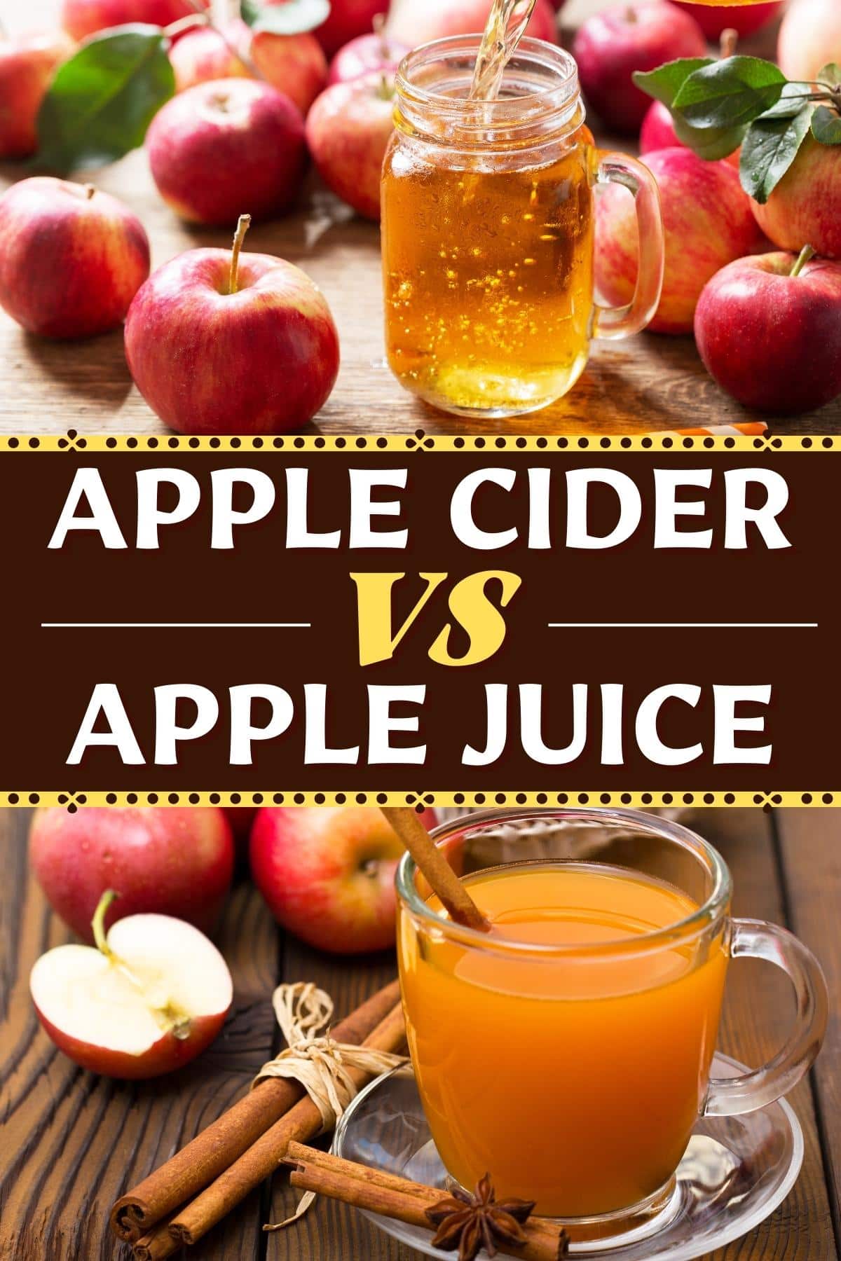 Apple Cider Vs. Apple Juice