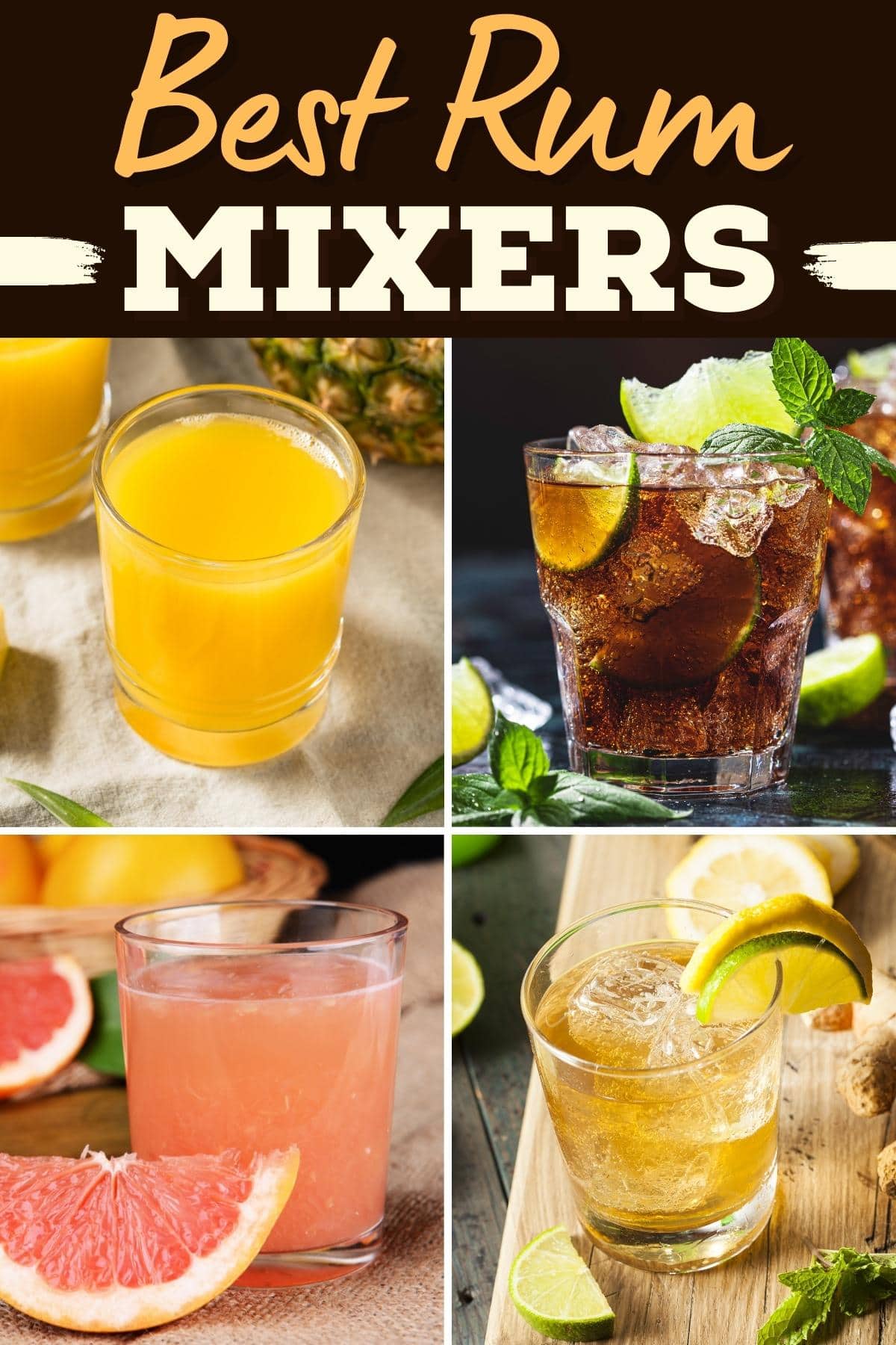 Best Rum Mixers