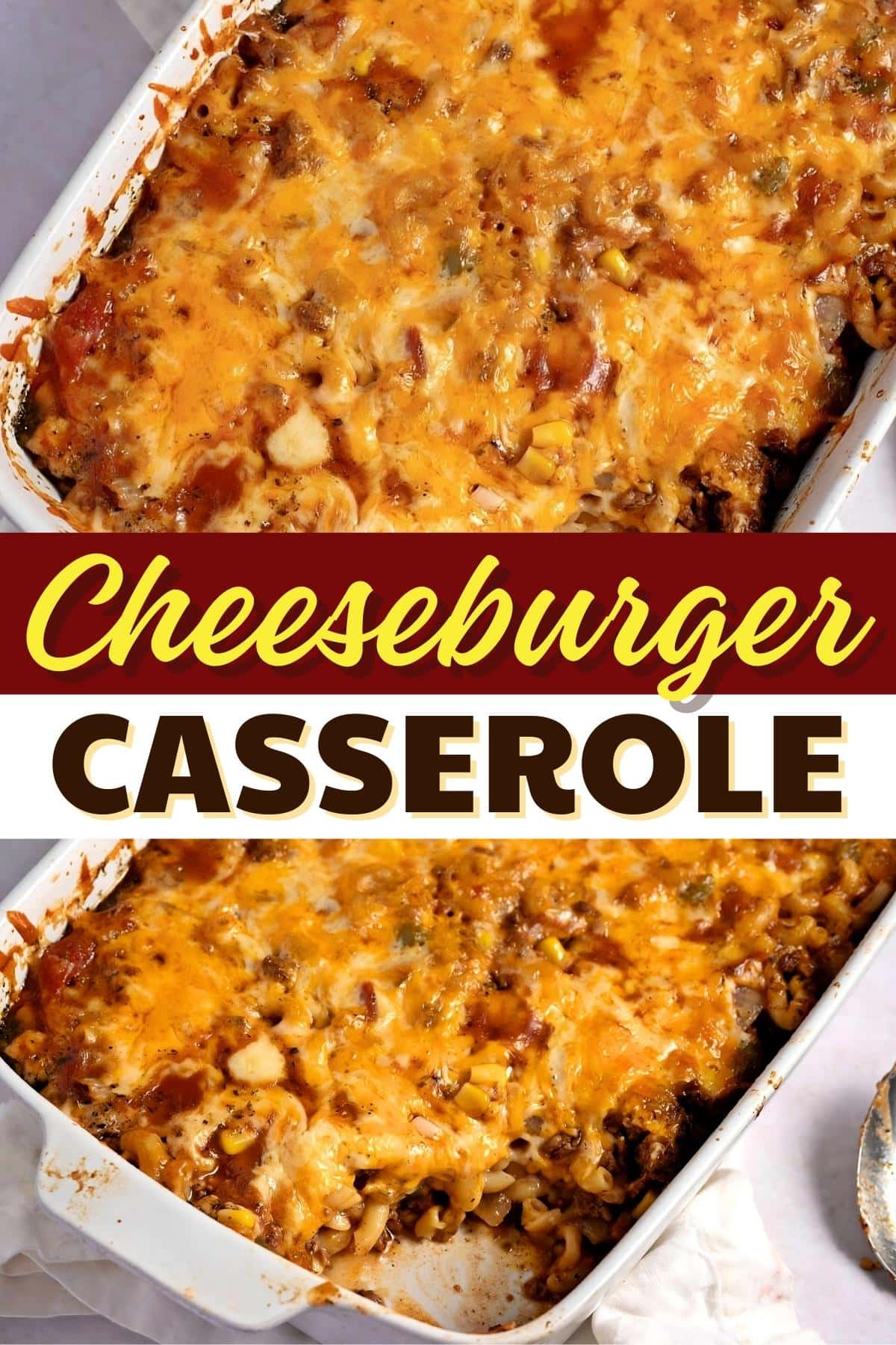 Cheeseburger Casserole (Easy One-Pot Dinner) - Insanely Good