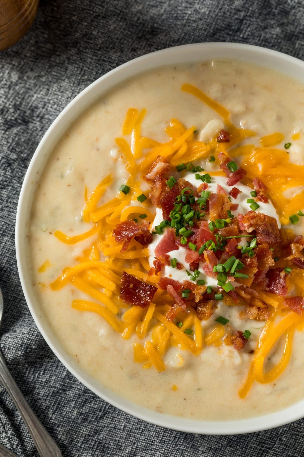 Thick and Creamy Crockpot Potato Soup