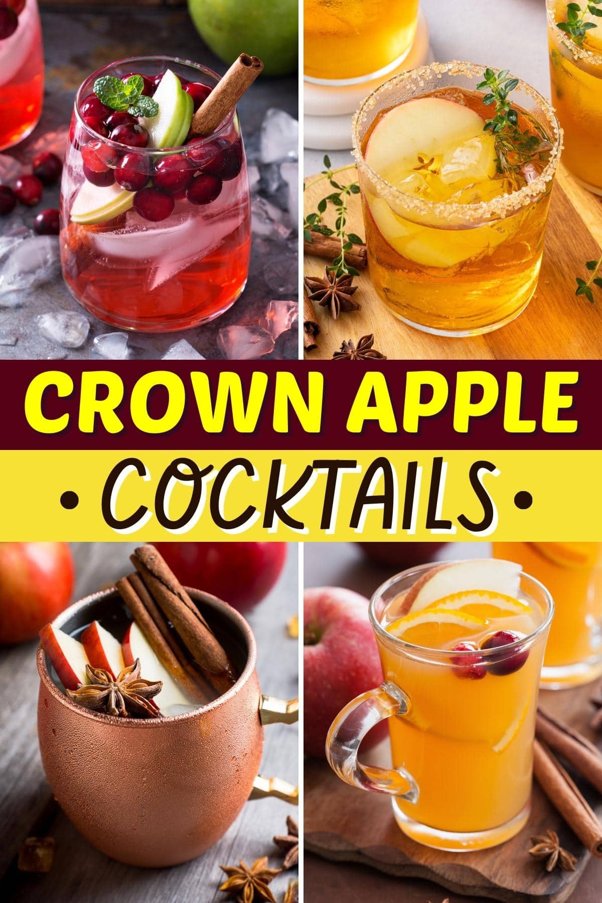 17 Crown Apple Cocktails (+ Simple Drink Recipes) Insanely Good