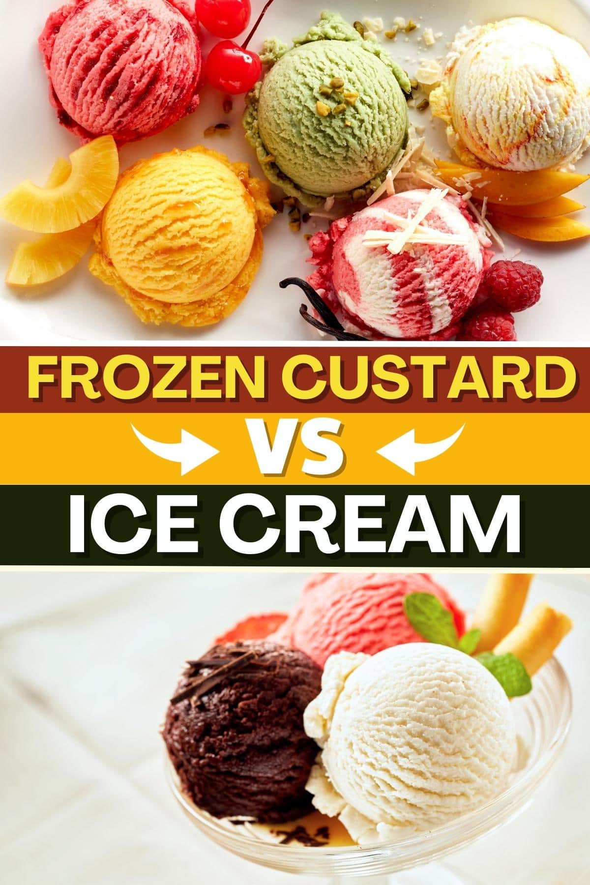 Frozen Custard vs. Ice Cream