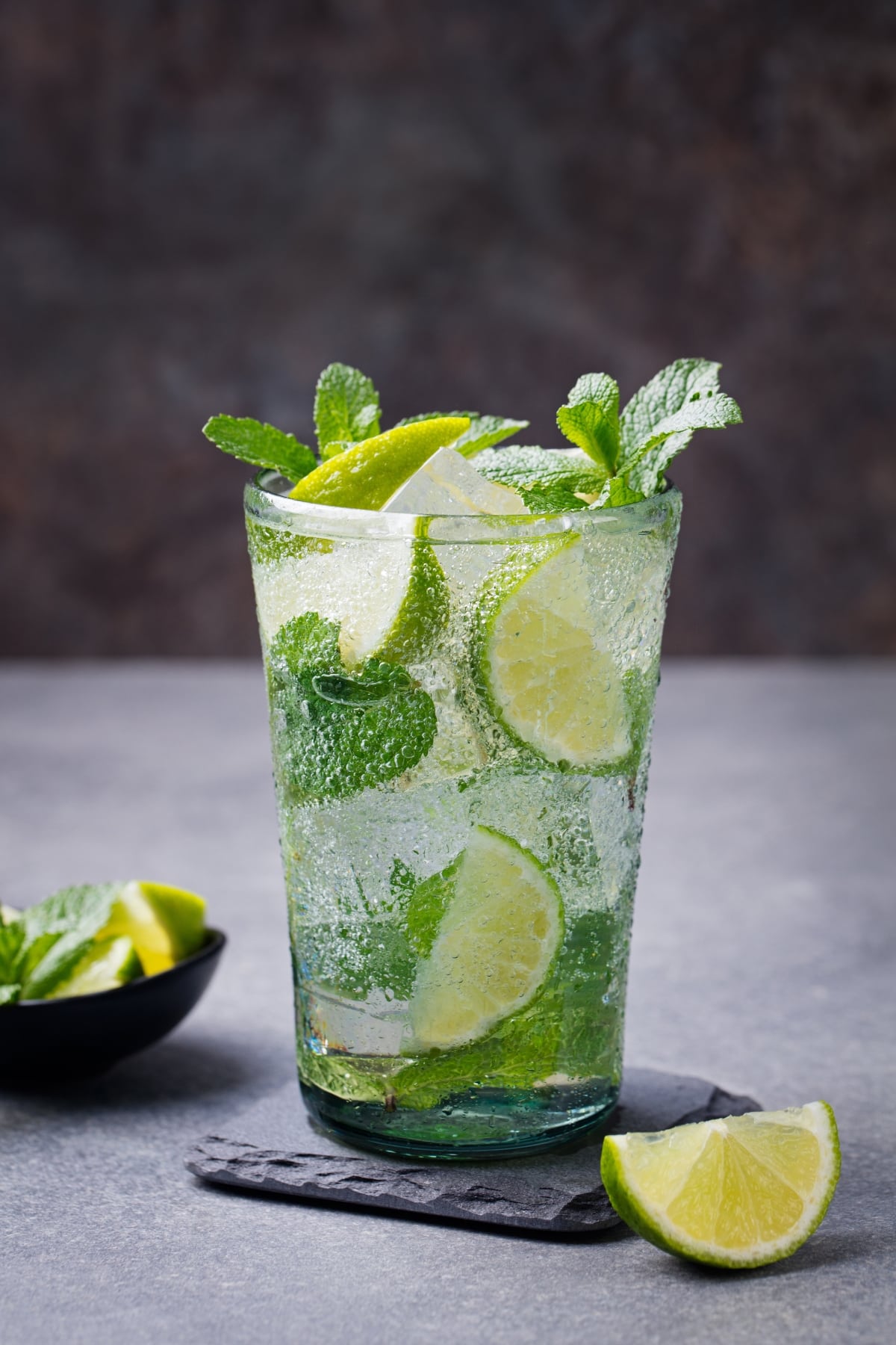 Glass of Refreshing Mojito Cocktail