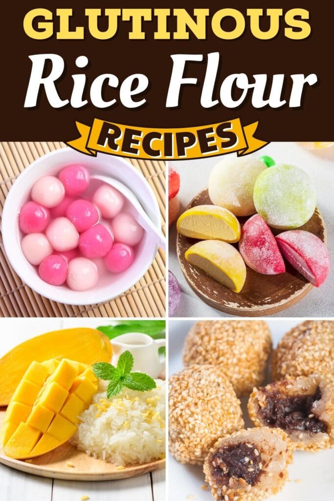 Glutinous Rice Flour Recipes