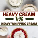 Heavy Cream vs. Heavy Whipping Cream
