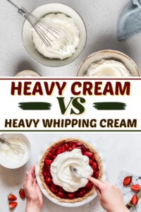 Heavy Cream vs. Heavy Whipping Cream - Insanely Good