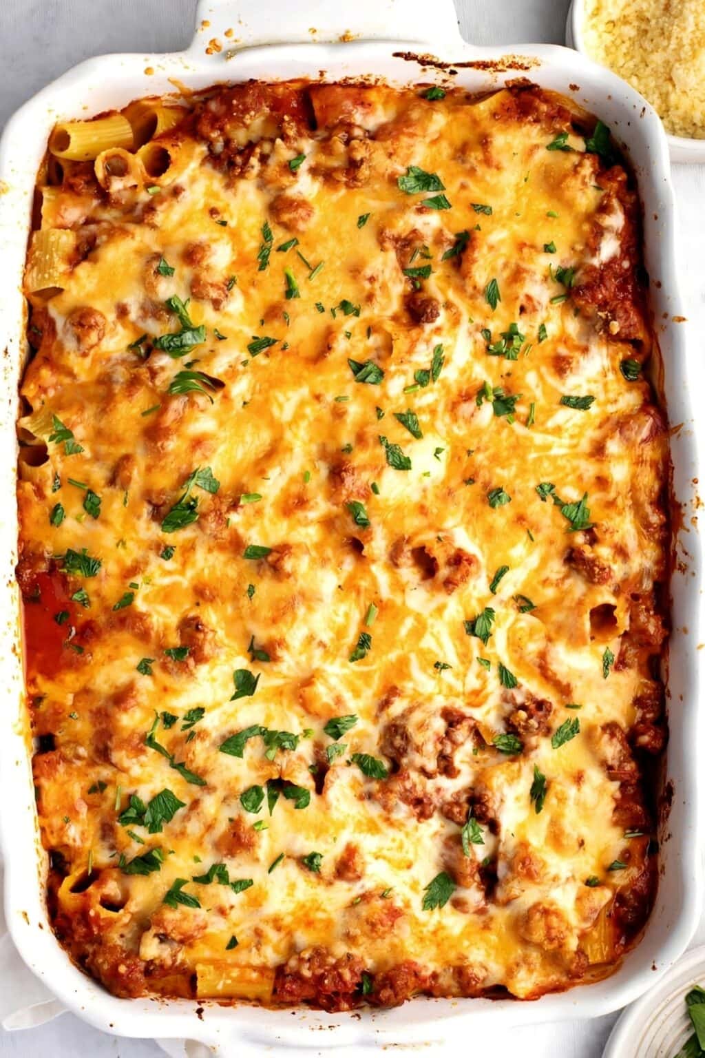 Baked Rigatoni Pasta Recipe Insanely Good