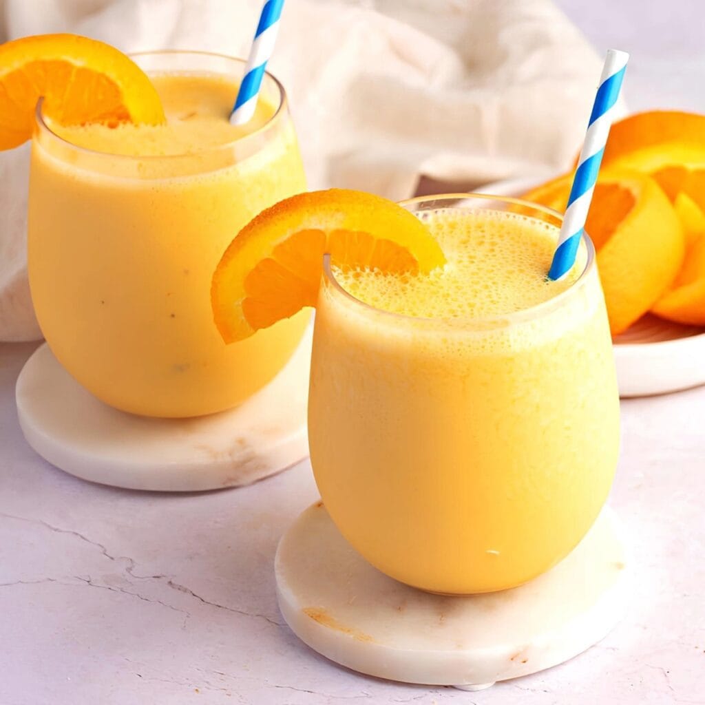 Homemade Cold Refreshing Orange Julius