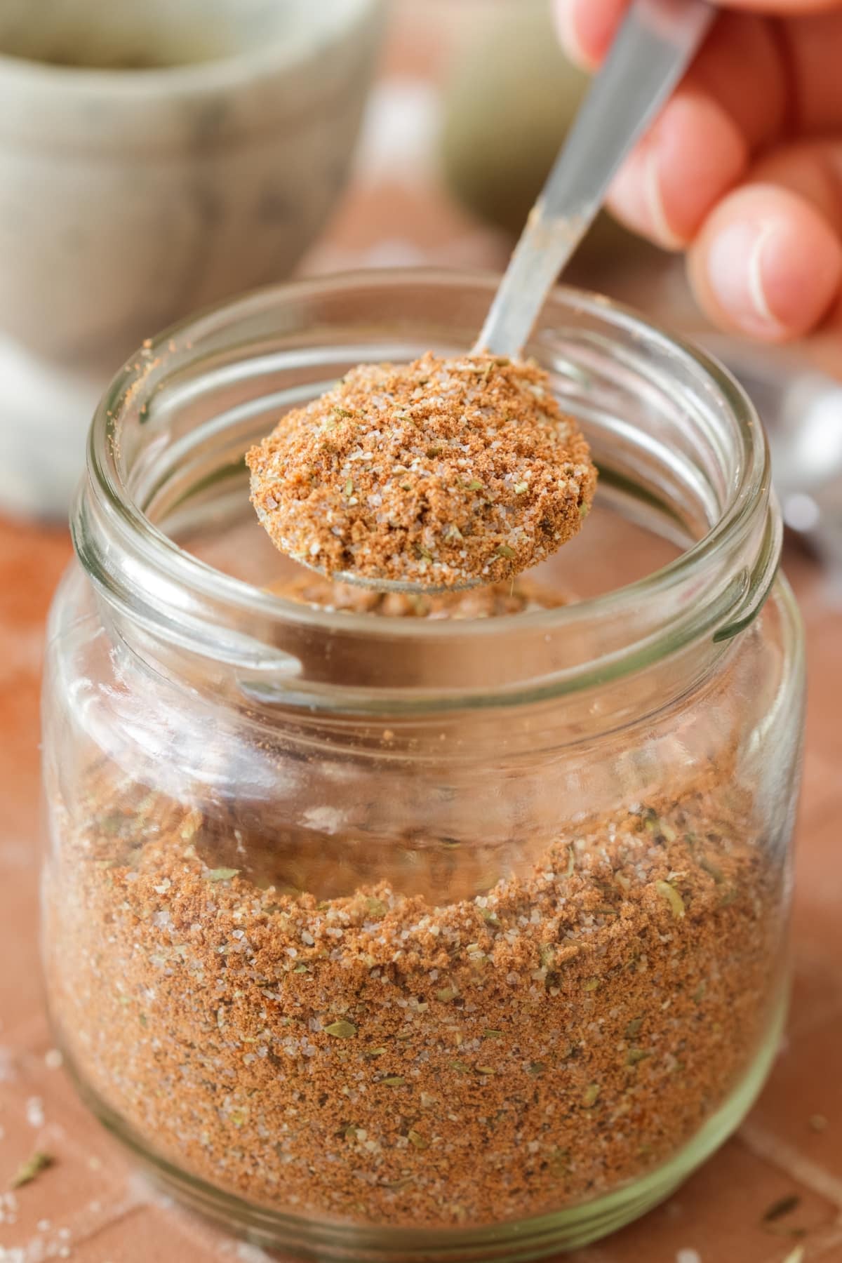 Homemade Fajita Seasoning in a Jar