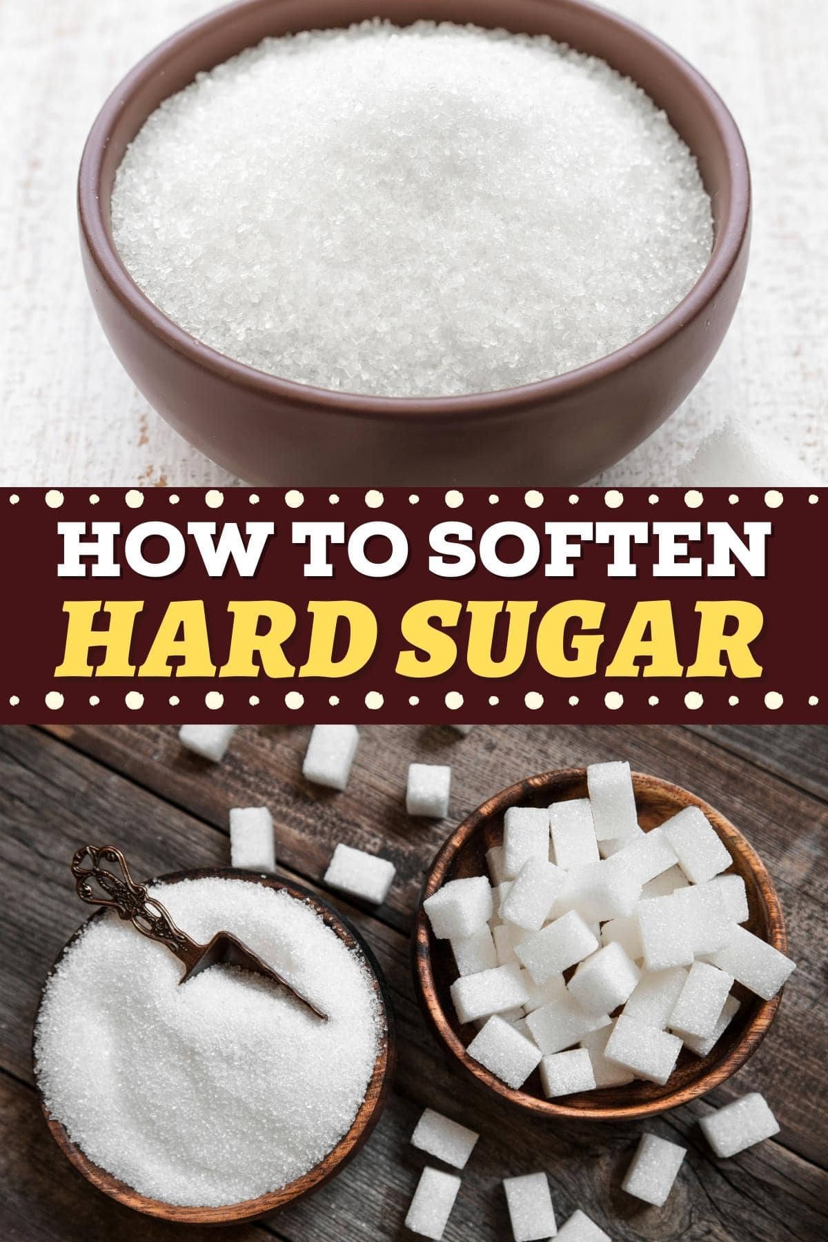 How to Soften Hard White Sugar