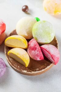 Japanese Ice Cream Mochi in a Sweet Rice Flour