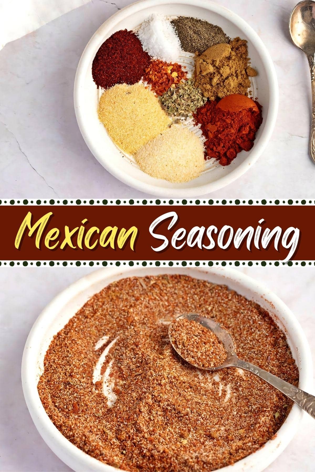 Homemade Mexican Seasoning Mix Recipe Insanely Good