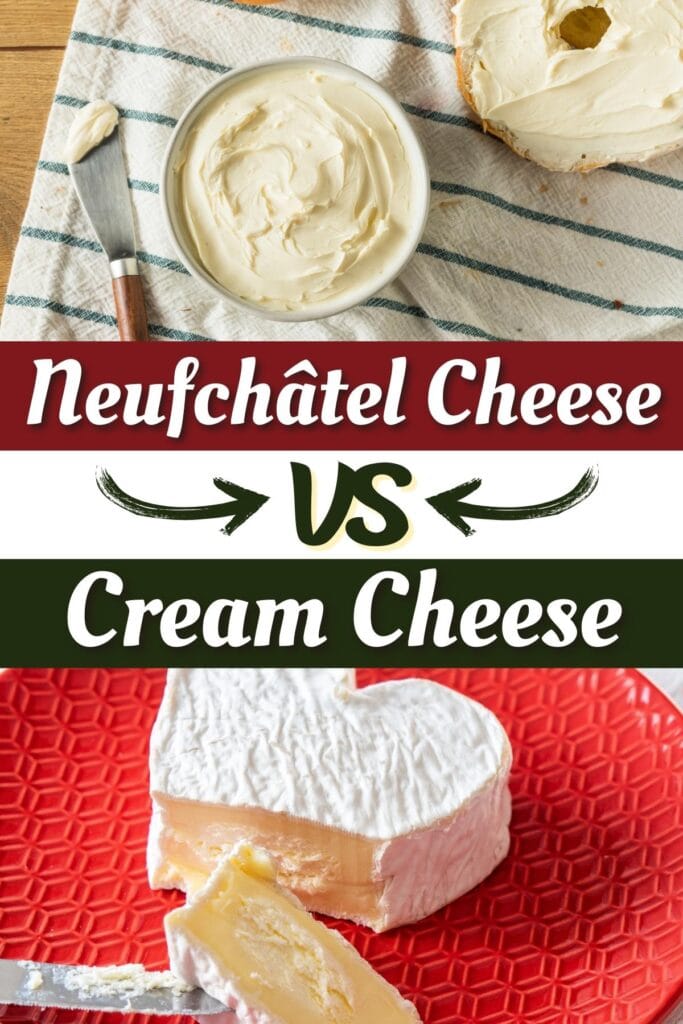 Neufchâtel Cheese vs. Cream Cheese