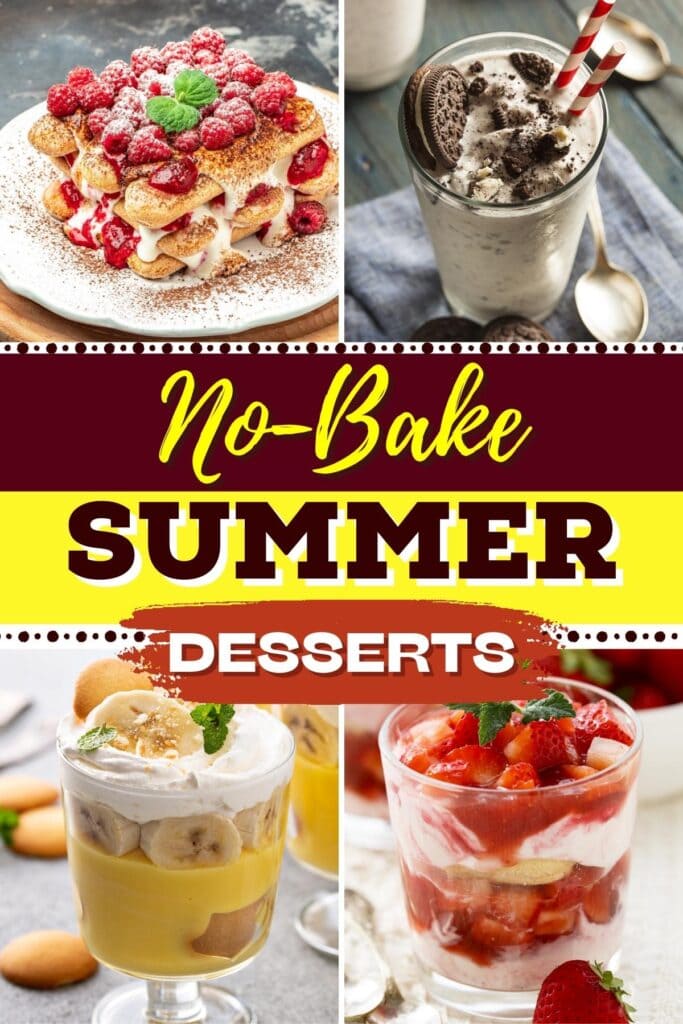 Summer desserts without baking