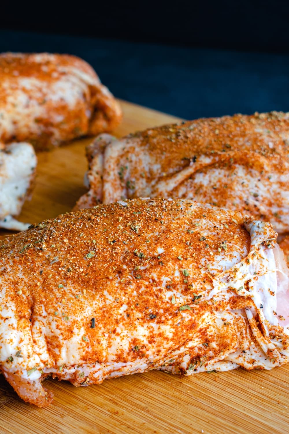 Chicken Thigh  Rubbed With Creole Seasoning