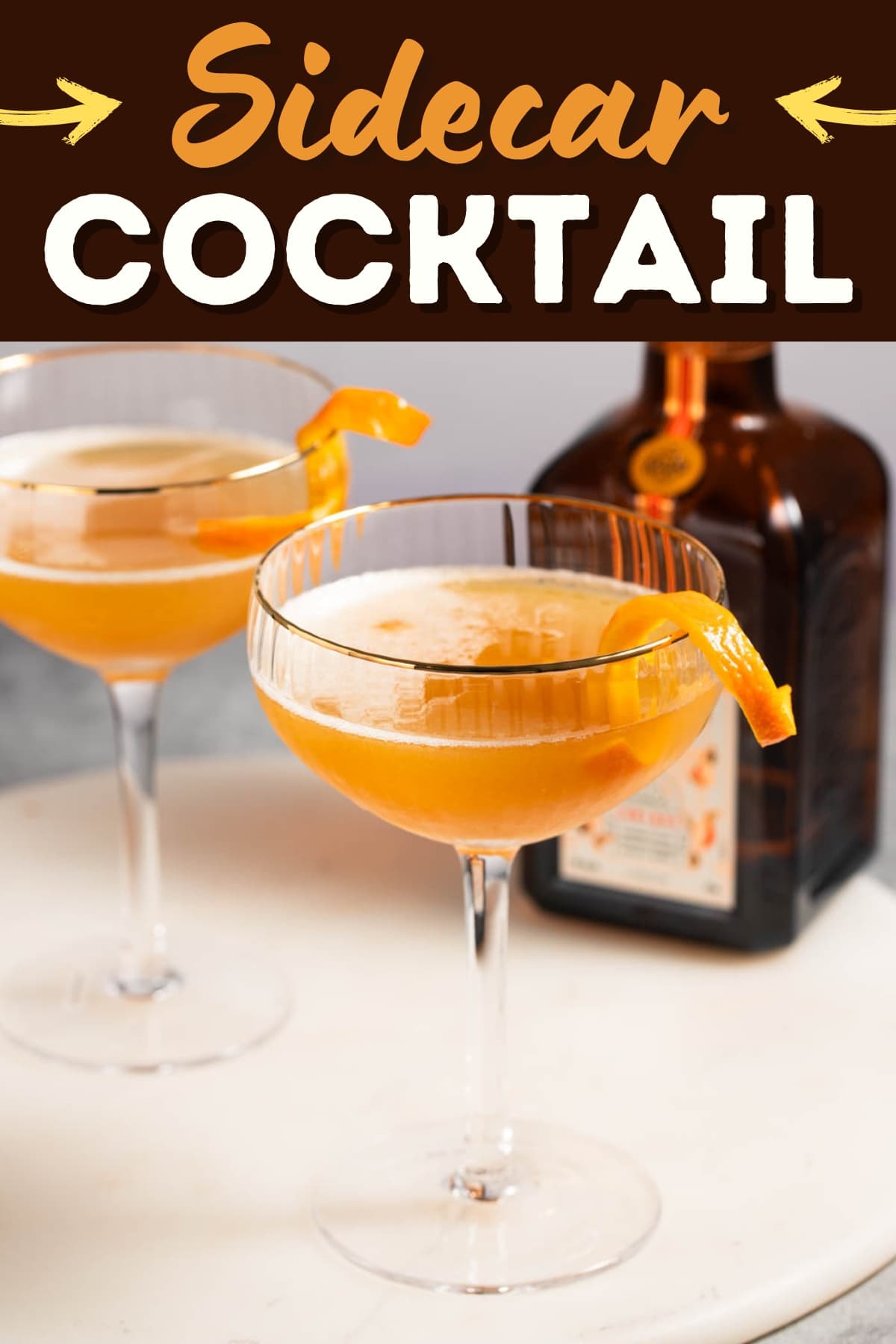 Sidecar Cocktail Recipe - Insanely Good