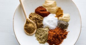 Different Ingredients for Taco Seasoning