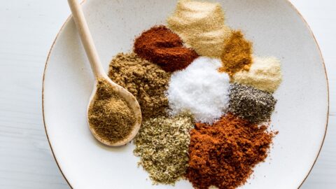 Different Ingredients for Taco Seasoning