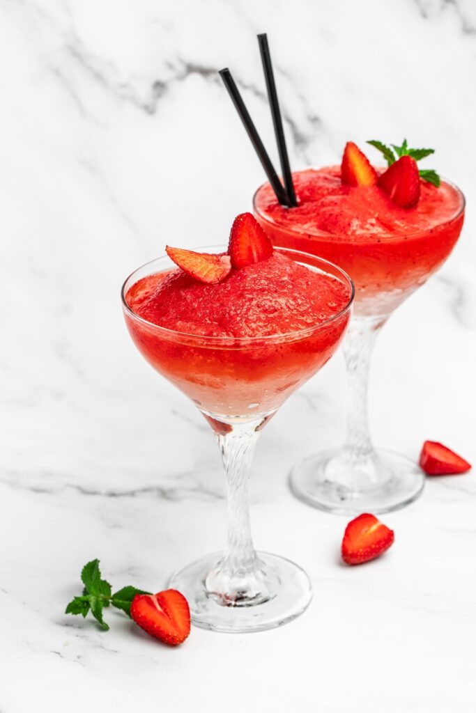 Strawberry Frose Smoothie Cocktail