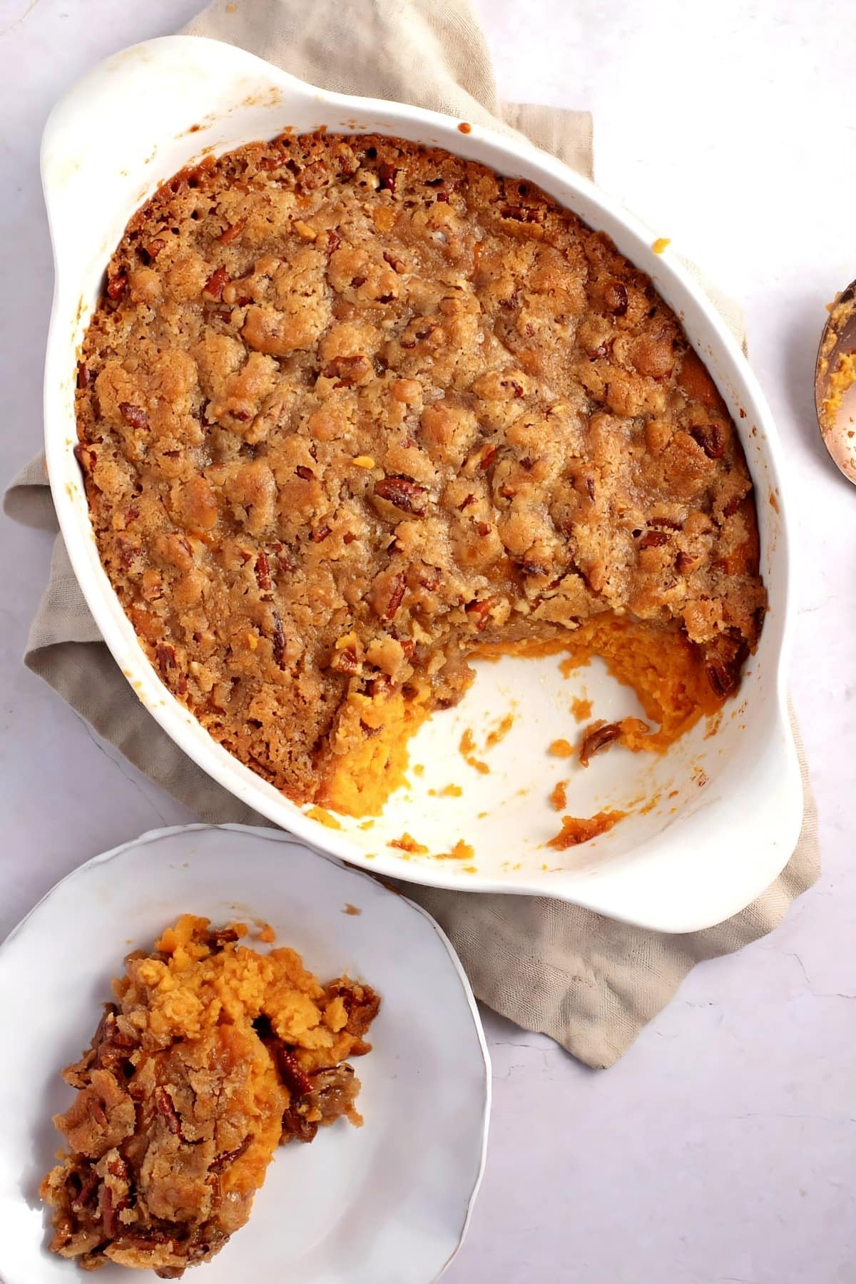 Warm and Comforting Canned Sweet Potato Casserole