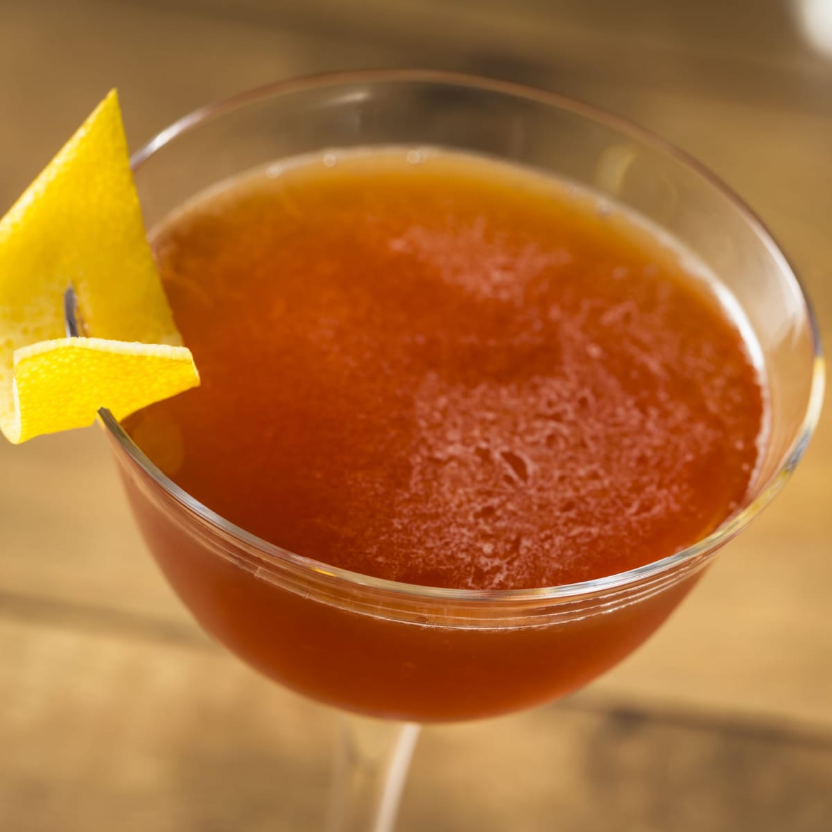 Boozy Bourbon Paper Plane Cocktail with Lemon Juice