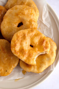 Crispy and Tender Fry Bread on a Plate