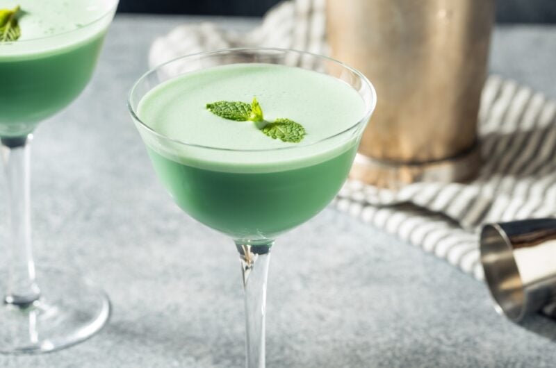 The BEST Grasshopper Cocktail Recipe