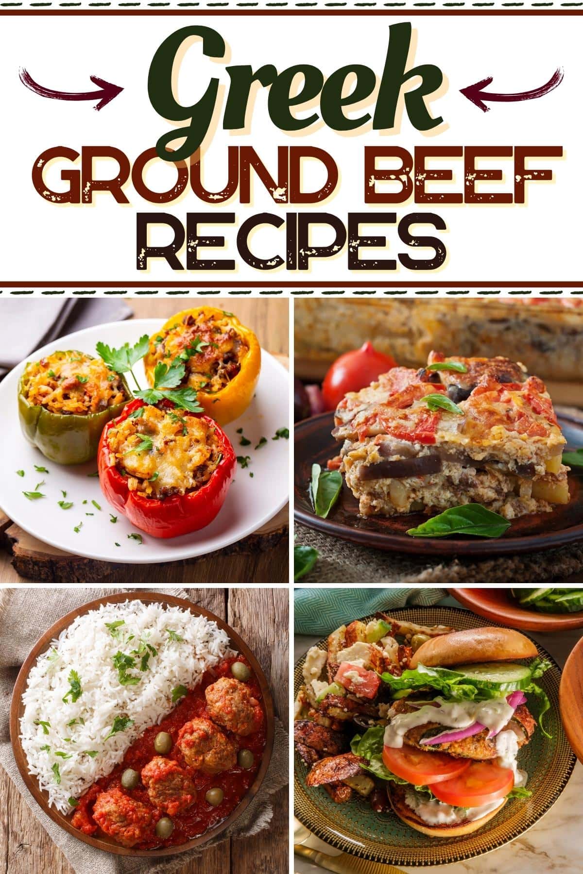 10 Greek Ground Beef Recipes (Easy Mediterranean Dishes) - Insanely Good