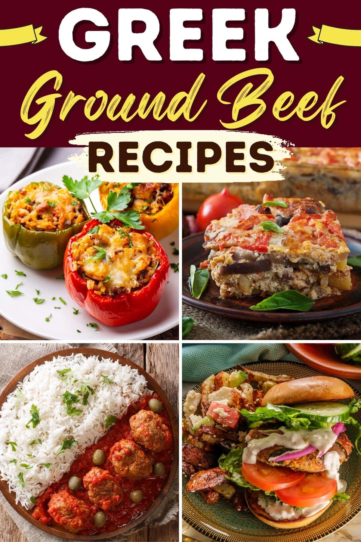 10 Greek Ground Beef Recipes (Easy Mediterranean Dishes) - Insanely Good