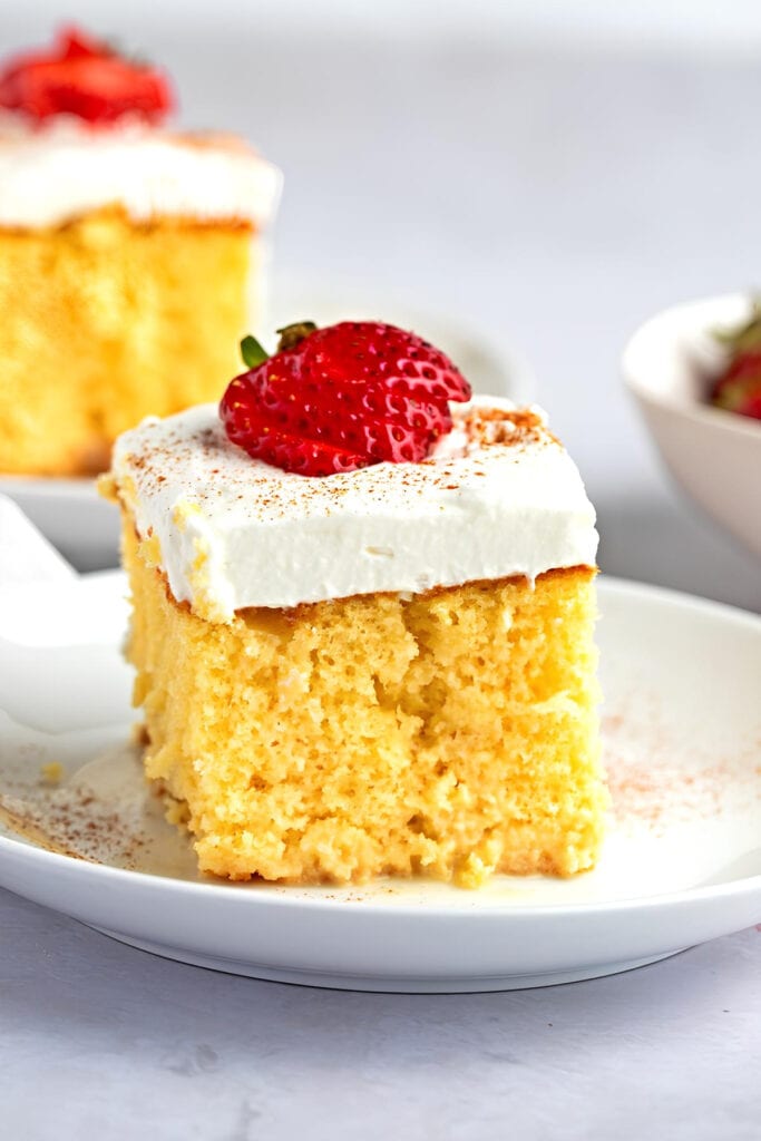 Tres Leches Cake With Cake Mix - Insanely Good