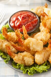 Homemade Coconut Shrimp with Dipping Sauce
