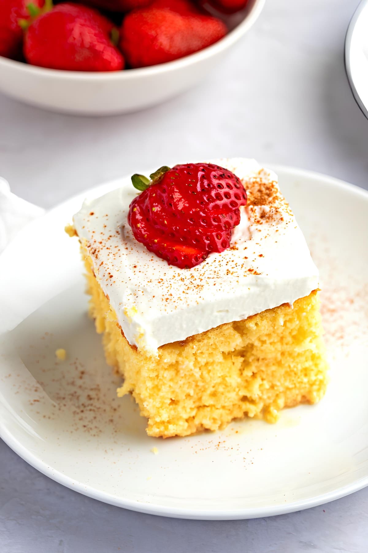 Melt in Your Mouth Tres Leches Cake with Cake Mix